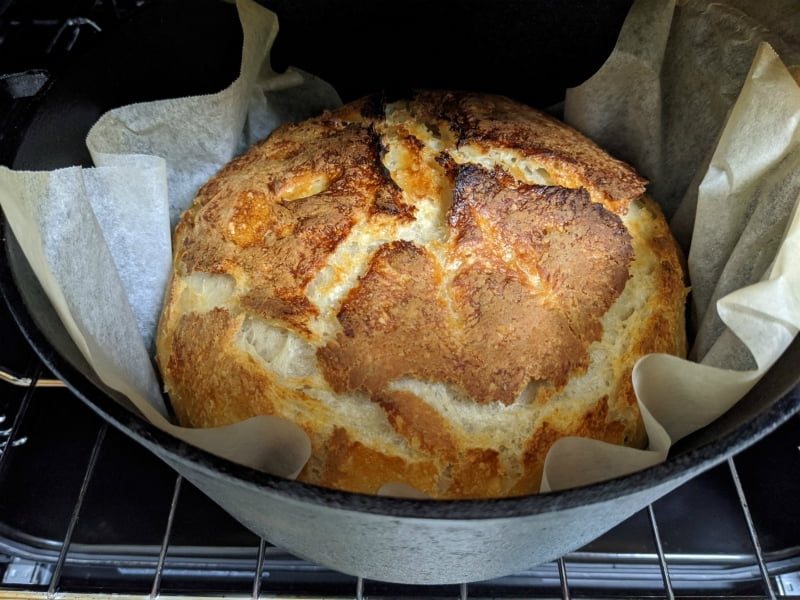 baked sourdough bread