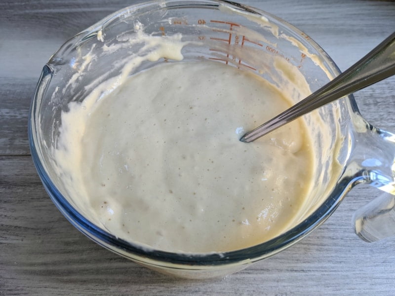 pancakes using sourdough starter