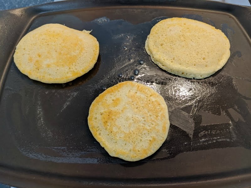 quick sourdough pancakes