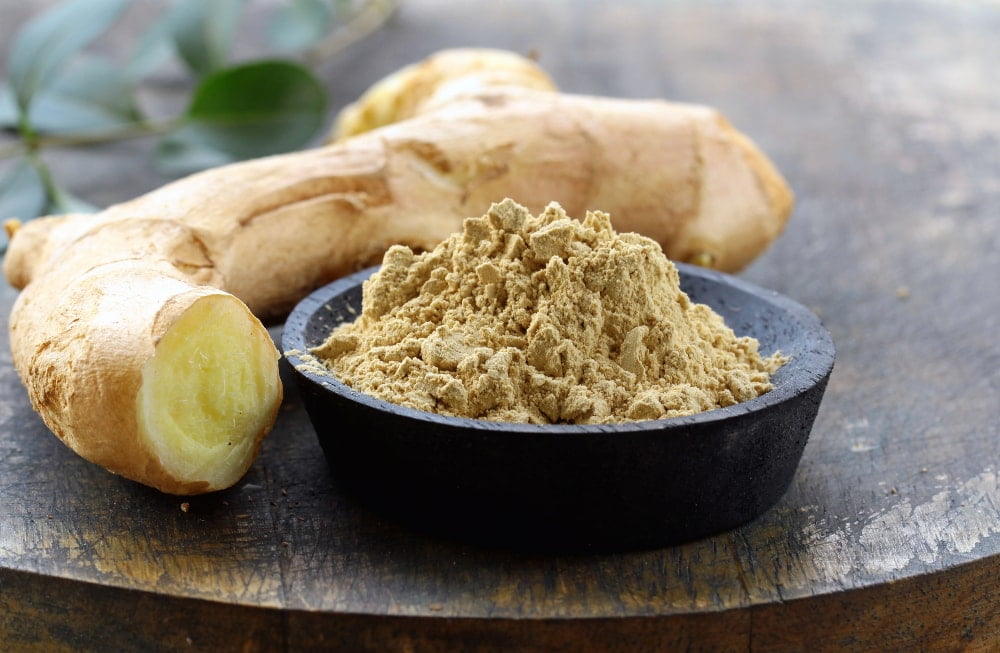 what are the different types of ginger root