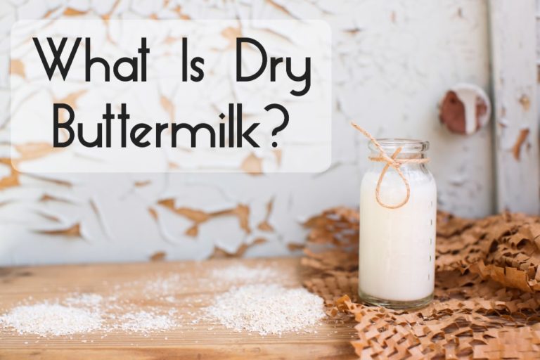 What Is Dry Buttermilk?
